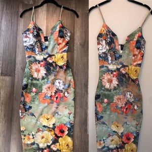 Floral dress sz M